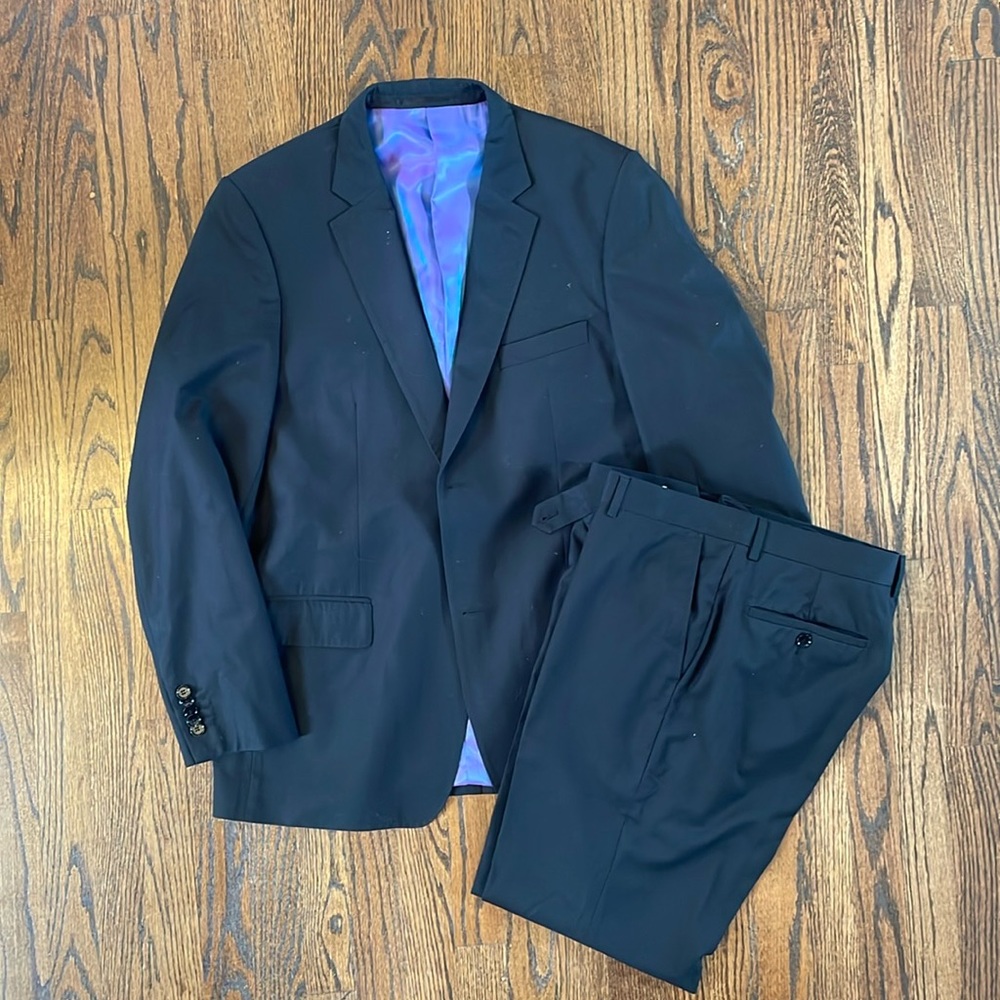 Men's Classic Black Suit